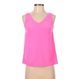 Lilly Pulitzer Silk Top size Small Pink Blouse